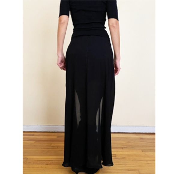 ZARA CONTRASTING ASYMMETRICAL SKIRT SIZE M - Picture 5 of 8